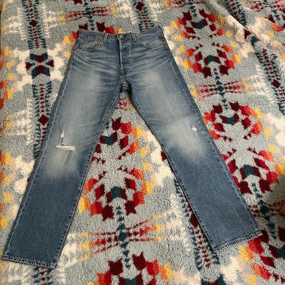 LEVI’s 501 straight Sz 32 - Picture 2 of 7